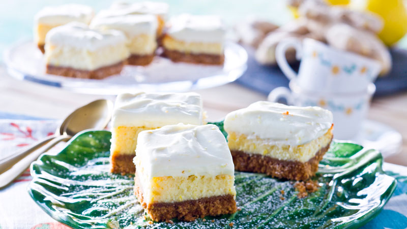 Citroncheesecake med ingefära recept