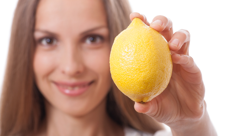 städa med citron