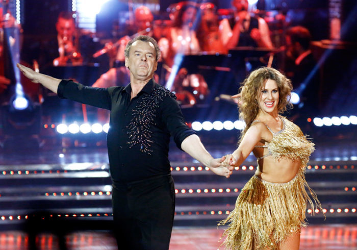 Steffo Törnquist och Cecilia Ehrling i Let’s Dance 2014.