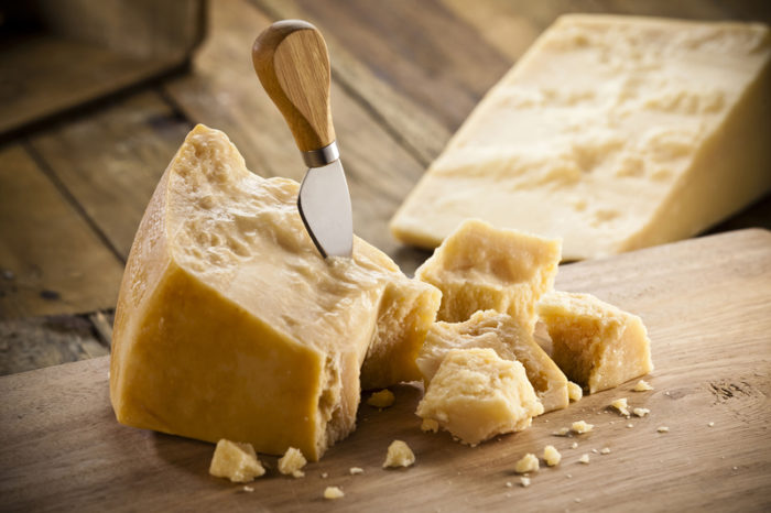 Parmesanen passar att frysa in. Bild: IBL