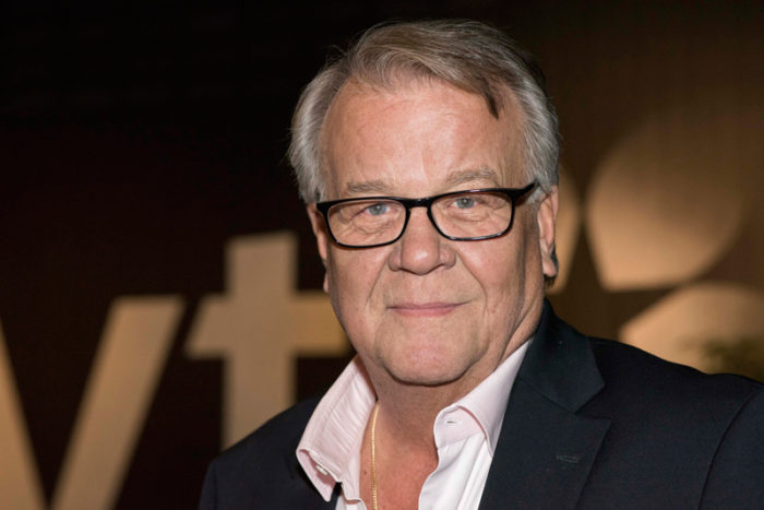 Lasse Berghagen på inspelningen av SVT 60 år i november 2016.