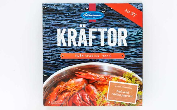 Fisherman 20 frysta kräftor – Spanien
