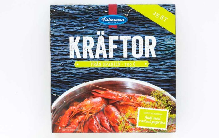 Fisherman 25 frysta kräftor – Spanien