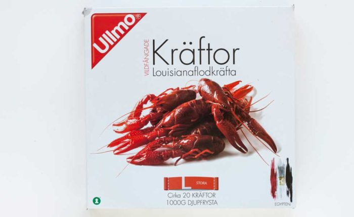 Ullmo 20 stora vildfångade frysta louisianakräftor