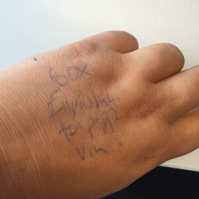 mina "kom i håg" lappar är verkligen "up to date". kan inte ens tyda nr 2..